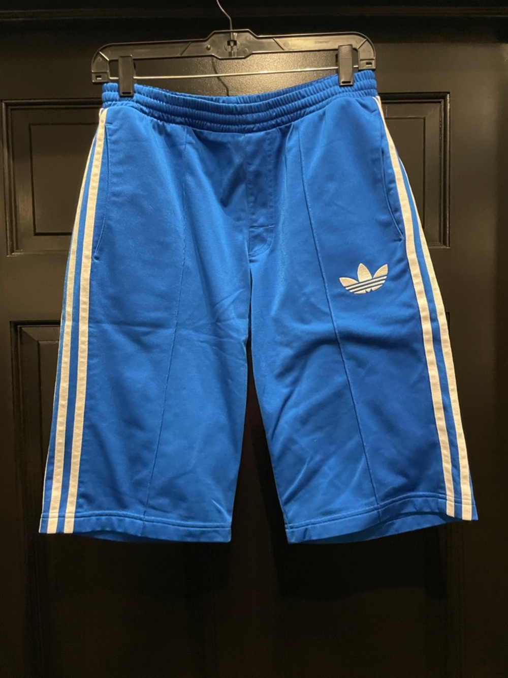 Adidas Blue Trefoil Athletic Shorts